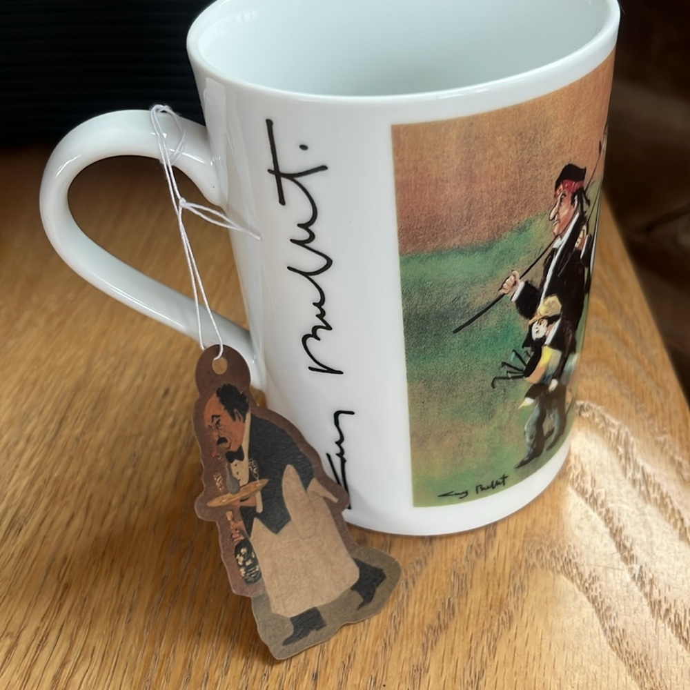 GUY BUFFET Golf Scene Mug - Picture 2 of 7